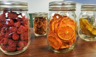 frutas desidratadas como fazer
